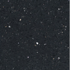 Black Quartz 40cm x 40cm Wall & Floor Tile