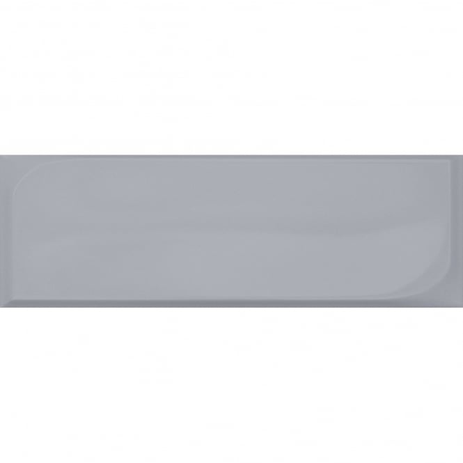Block Grey 12.6cm x 38.2cm Wall Tile