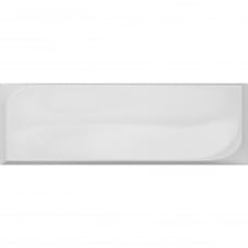 Block White 12.6cm x 38.2cm Wall Tile