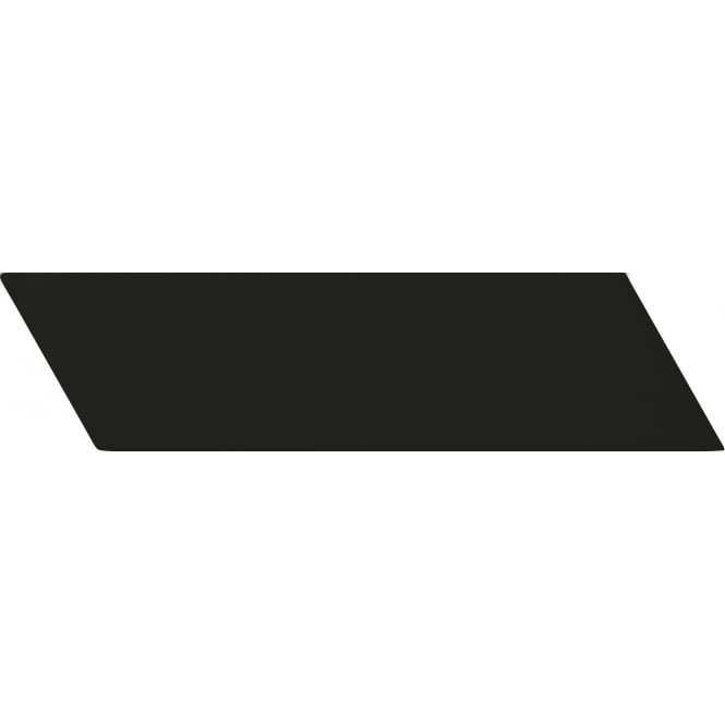 Chevron Black Right 18.6 x 5.2cm Wall Tile PER BOX
