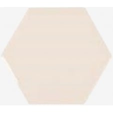 Chevron Hexagon Cream 12.4cm x 10.7cm Wall Tile PER BOX
