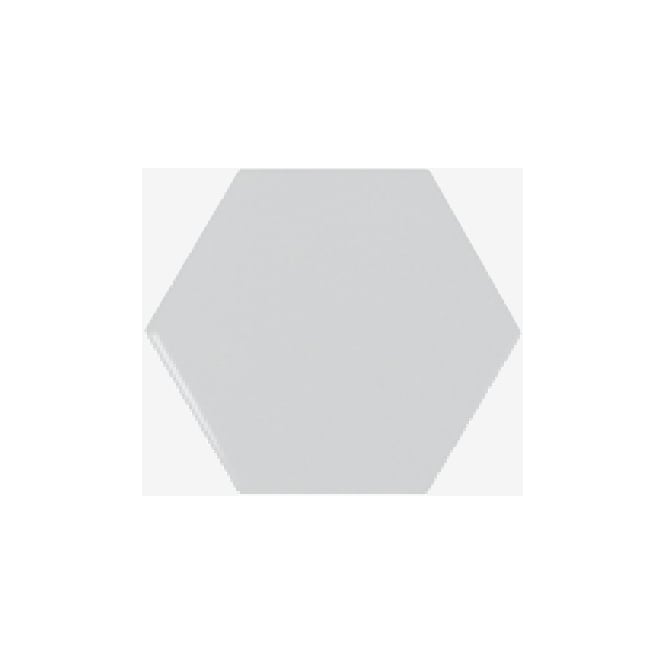 Chevron Hexagon Sky Blue 12.4cm x 10.7cm Wall Tile PER BOX