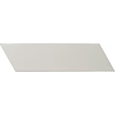 Chevron Light Grey Right 18.6 x 5.2cm Wall Tile PER BOX