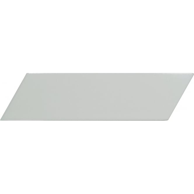 Chevron Sky Blue Left 18.6 x 5.2cm Wall Tile PER BOX