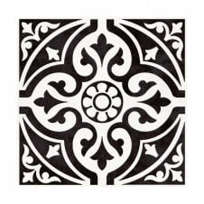 Devonstone Black Porcelain Feature 33cm x 33cm Wall & Floor Tile