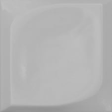 Dot Grey 12.6cm x 12.6cm Wall Tile