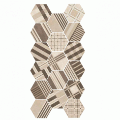 Hexatile Cement Geo Sand 17.5cm x 20cm Wall & Floor Tile