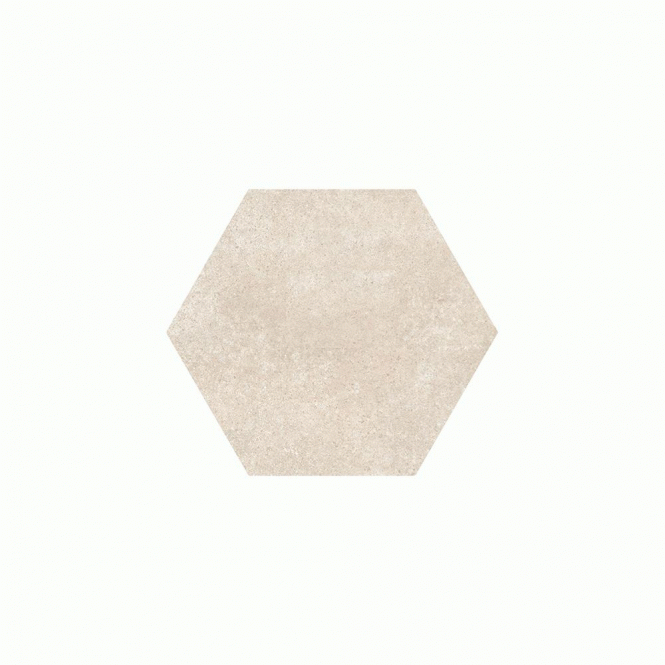 Equipe Hexatile Cement Sand 17.5cm x 20cm Wall & Floor Tile