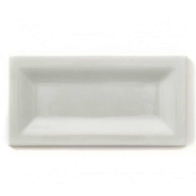 Equipe InMetro Light Grey Gloss 7.5cm x 15cm Wall Tile