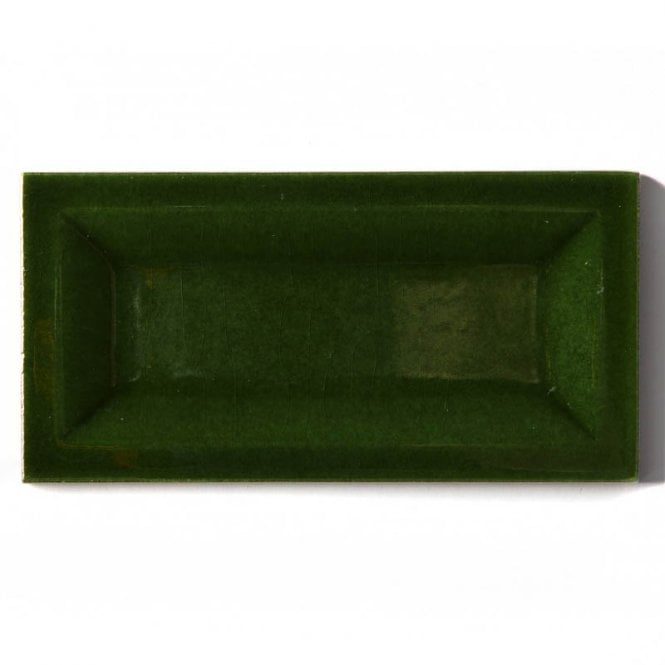 Equipe InMetro Victoria Green Gloss 7.5cm x 15cm Wall Tile