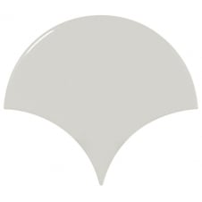 Fan Mint Gloss 10.6cm x 12cm Wall Tile