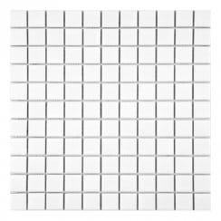 Gloss White Small Square 30cm x 30cm Toto Mosaic