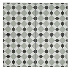 H Line Effect Fog 45cm x 45cm Wall & Floor Tile