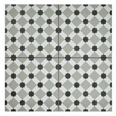 H Line Effect Fog 45cm x 45cm Wall & Floor Tile