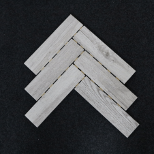 Herringbone Light Wood 26.7cm x 34.4cm (6cm x 24cm) Wall & Floor Mosaic
