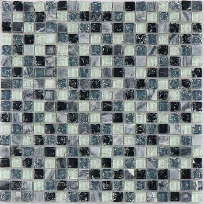 Ice Grey 1.5cm x 1.5cm Mosaic