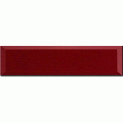 Manhattan Red 7.5cm x 30cm Wall Tile 