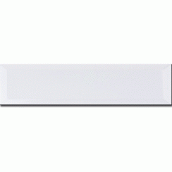 Manhattan White 7.5cm x 30cm Wall Tile 