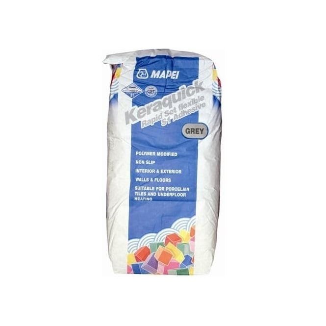 Mapei Keraquick Rapid Set Flexible Adhesive Grey 20kg