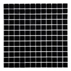 Matt Black Small Square 30cm x 30cm Toto Mosaic