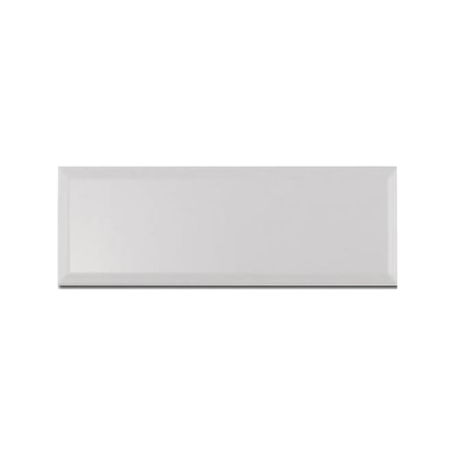Ribesalbes Ceramica Matt White 10cm x 30cm Wall Tile