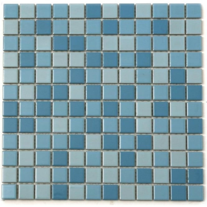 Mediterranean Swimming Pool 30cm x 30cm Mosaic Tile