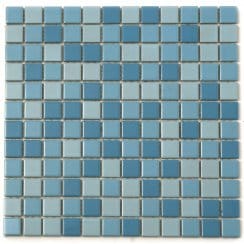Mediterranean Swimming Pool 30cm x 30cm Mosaic Tile