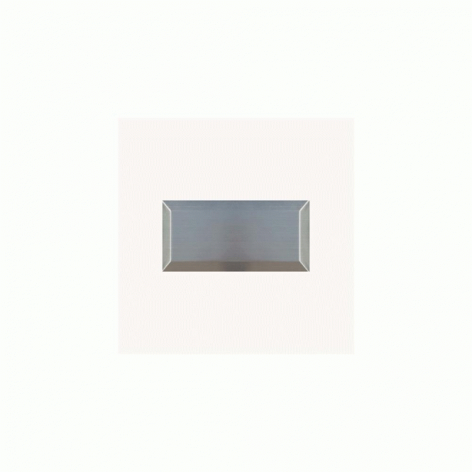 Metro Brick Brushed Steel 7.5cm x 15cm Wall Tile