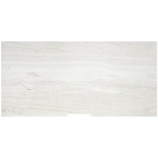 Metro Brick Flat Stone Effect Blanco 7.5cm x 15cm Wall Tile