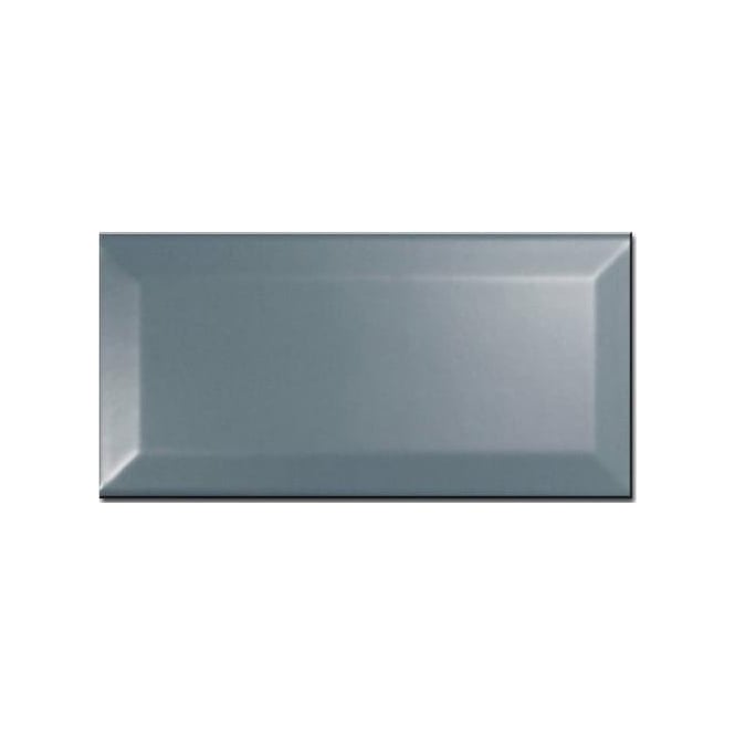 Metro Brick Gloss Blue Mist 10cm x 20cm Wall Tile
