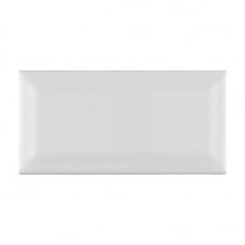 Metro Brick Gloss Cloud Grey 10cm x 20cm Wall Tile