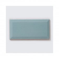 Metro Brick Gloss Pastel Blue 10cm x 20cm Wall Tile