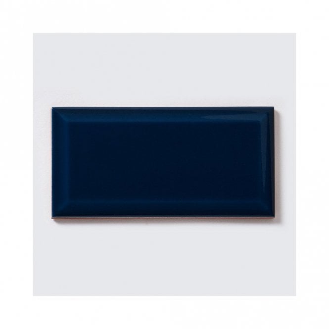 Metro Brick Knightsbridge Blue 10cm x 20cm Wall Tile