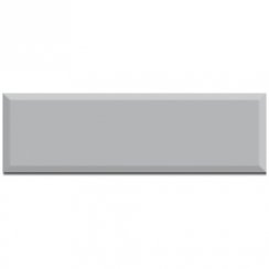 Metro Brick Matt Light Grey 10cm x 30cm Wall Tile