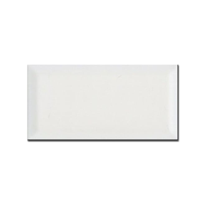 Metro Brick Matt White 10cm x 20cm Wall Tile