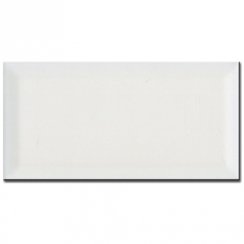 Metro Brick Matt White 10cm x 20cm Wall Tile