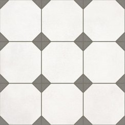 Octagon White Internal Tile 31.6cm x 31.6cm