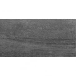 Oikos Nero 30cm x 60cm Wall & Floor Tile