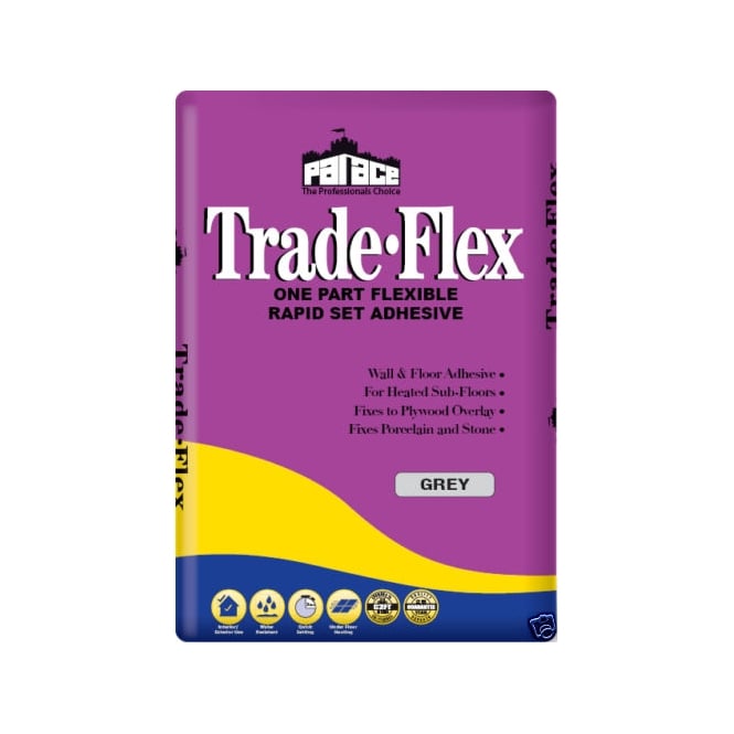 Palace Trade-Flex One Part Flexible Rapid Set Adhesive Grey