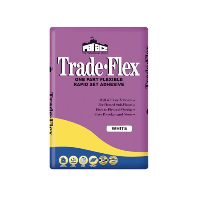 Palace Trade-Flex One Part Flexible Rapid Set Adhesive White