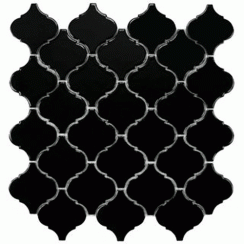Provenzale Black Matt Mosaic 30cm x 30cm Mosaic Tile