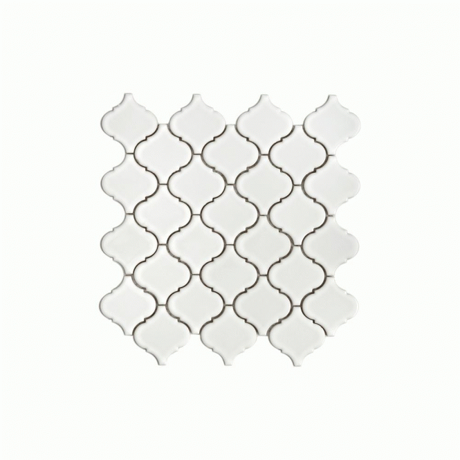 Provenzale White Matt Mosaic 30cm x 30cm Mosaic Tile