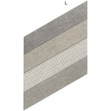 Diamond Fabric Chevron Taupe Left