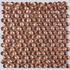 Retro Copper 29.2cm x 29.2cm Mosaic Tile