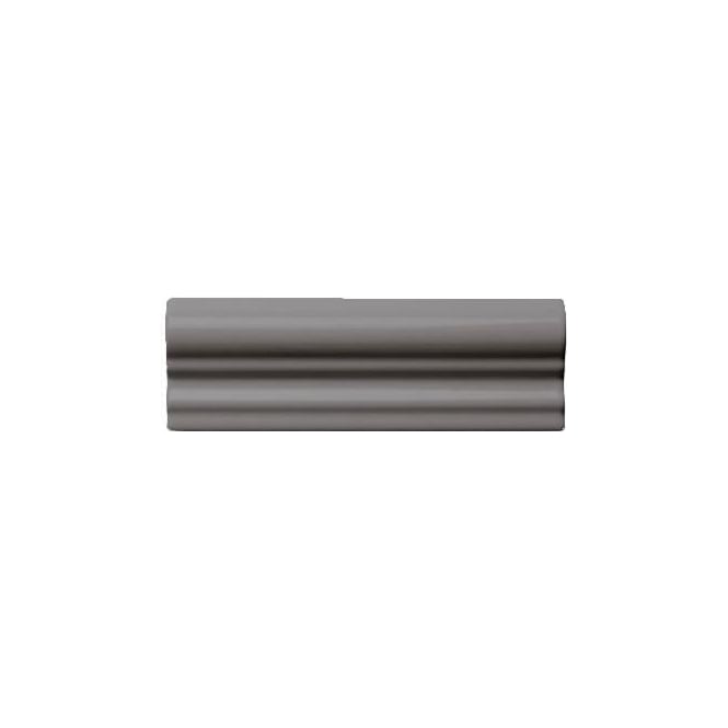 Retro Metro Charcoal Border (5cm x 15cm) Wall Tile