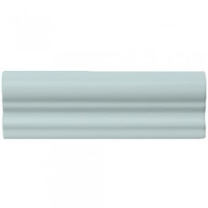 Retro Metro Cloud Blue Border (5cm x 15cm) Wall Tile