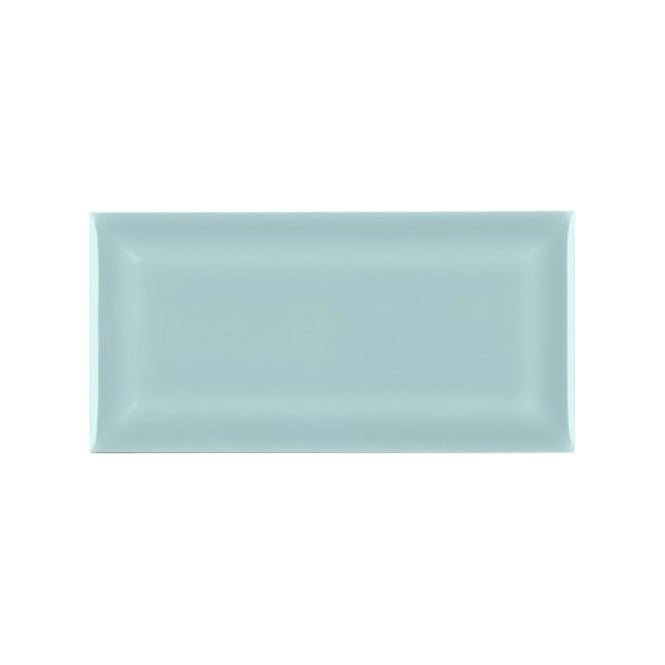 Retro Metro Mediterranean Blue 7.5cm x 15cm Wall Tile