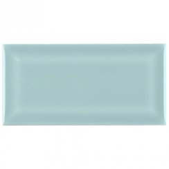 Retro Metro Mediterranean Blue 7.5cm x 15cm Wall Tile