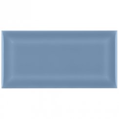 Retro Metro Ocean Blue 7.5cm x 15cm Wall Tile