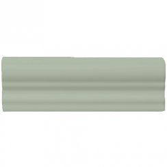 Retro Metro Savory Green Border (5cm x 15cm) Wall Tile
